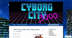 Desktop Screenshot of cyborgcity3000.com