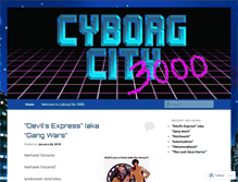 Tablet Screenshot of cyborgcity3000.com